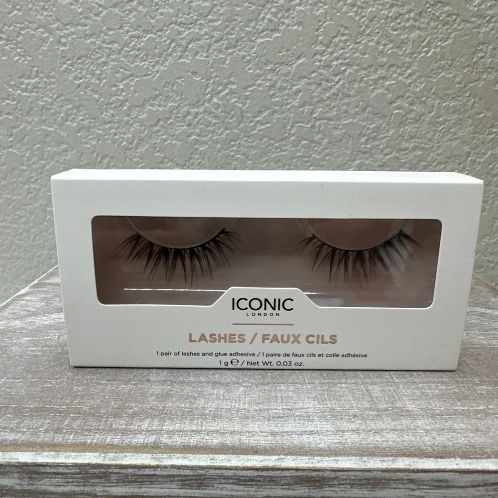 $19 🌙 Iconic London, False‎ Eyelashes, SILK Lashes, Black New TREND SETTER